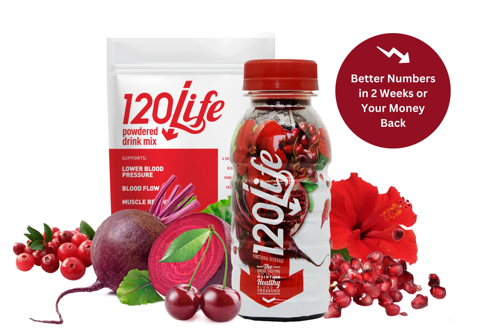 120/Life - 120 Life Blood Pressure Functional Beverage